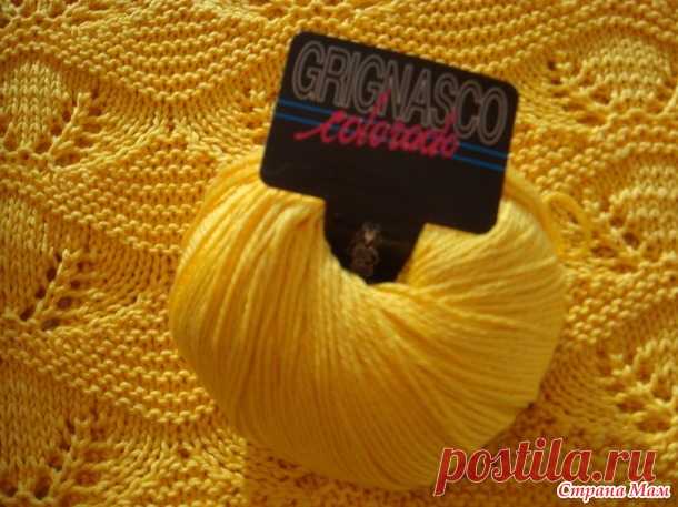 . Кофточка из хлопка Grignasco Colorado - Вязание - Страна Мам