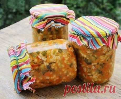 РЕЦЕПТ РАССОЛЬНИКА НА ЗИМУ С ПЕРЛОВКОЙ