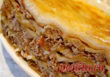 Рецепт ленивой лазаньи в духовке — Домашняя кулинария