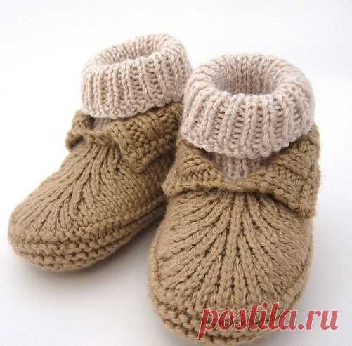 Носочки-боты Bulky Yarn Booty