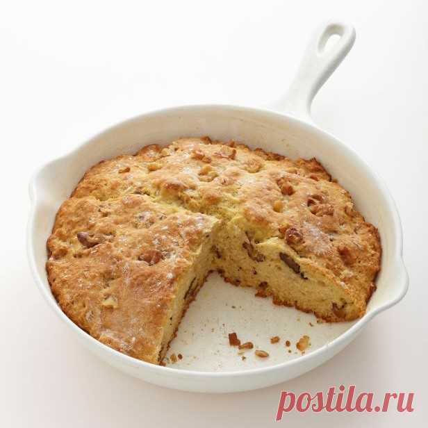 Содовый хлеб с грецкими орехами