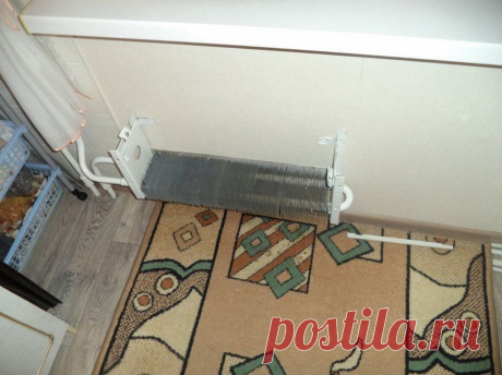 Экран на батарею отопления своими руками
