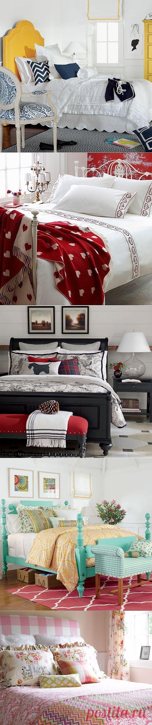 Спальни и спальные принадлежности.