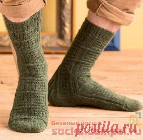 Мужские и женские носки с эффектом Виктора Вазарели - ВЯЗАНЫЕ НОСКИ