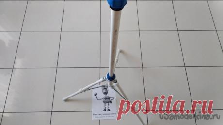 Телескопическая стойка для осветительного оборудования