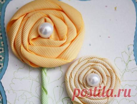 Как сделать цветы на открытку | Treasurebox - креативные идеи