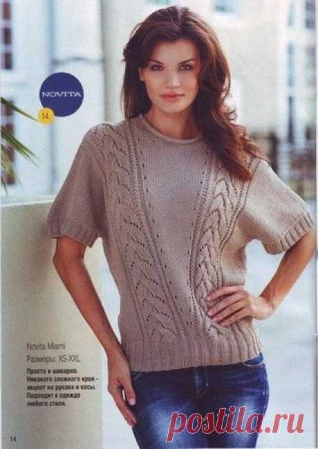 Пуловер спицами 

Просто и шикарно. Никакого сложного кроя. Акцент не рукава и косы.
Подходит к одежде любого стиля.

Показать полностью…