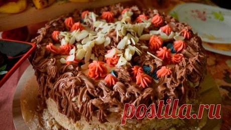 Праздничная кухня: хрустящий "Киевский" торт по советскому ГОСТу