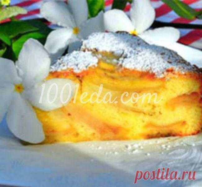Шарлотка с яблоками и с творогом - Почта Mail.Ru