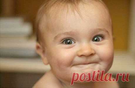 26 самых смешных выражений лиц малышей / Малютка