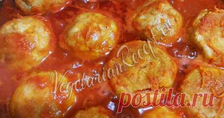 Тефтели из нута (постные, веганские) Очень нежные и вкусные нутовые тефтельки!