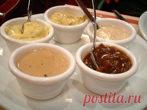 Рецепты популярных соусов.