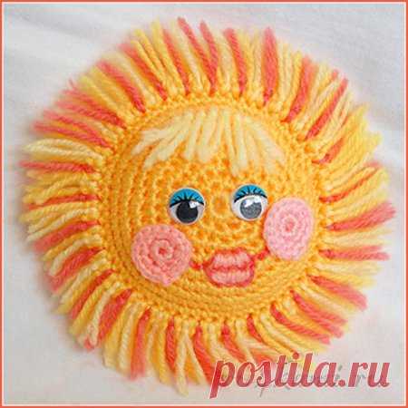 Солнышко крючком