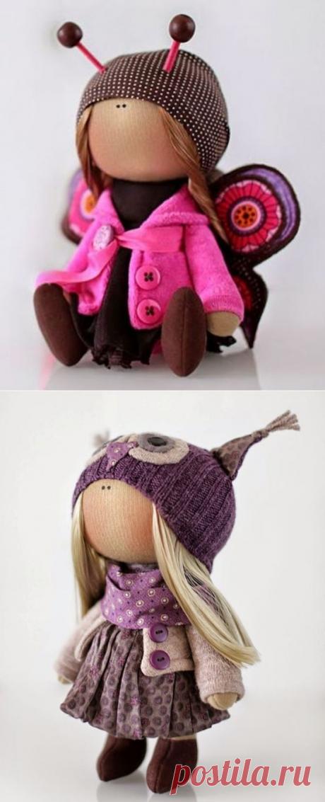 ЕЩЁ ОДНА ВЫКРОЙКА КУКОЛКИ В СТИЛЕ Т.КОННЭ