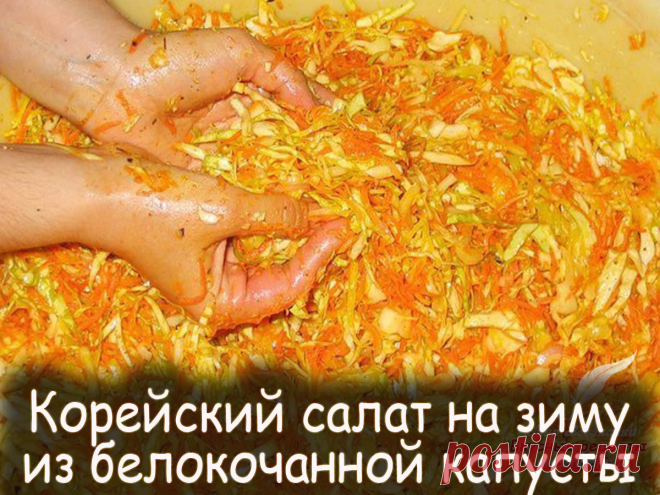 Корейский салат на зиму - Вкусные рецепты от Мир Всезнайки
