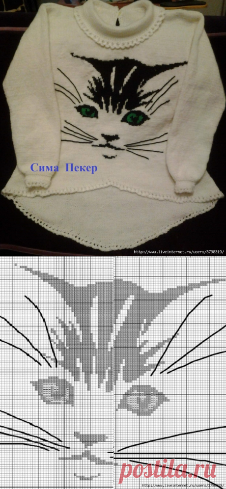 Туничка для внучки.