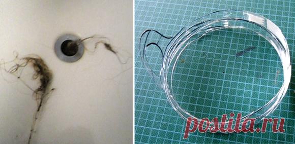 Полезная вещь для уборки в ванной из пластиковой бутылки Сливное отверстие в ванной часто забивается волосами и иным мусором. Чтобы не мучиться долго с очисткой и наведением порядка, предлагаем вам воспользоваться небольшой хитростью и сделать гениальную и …