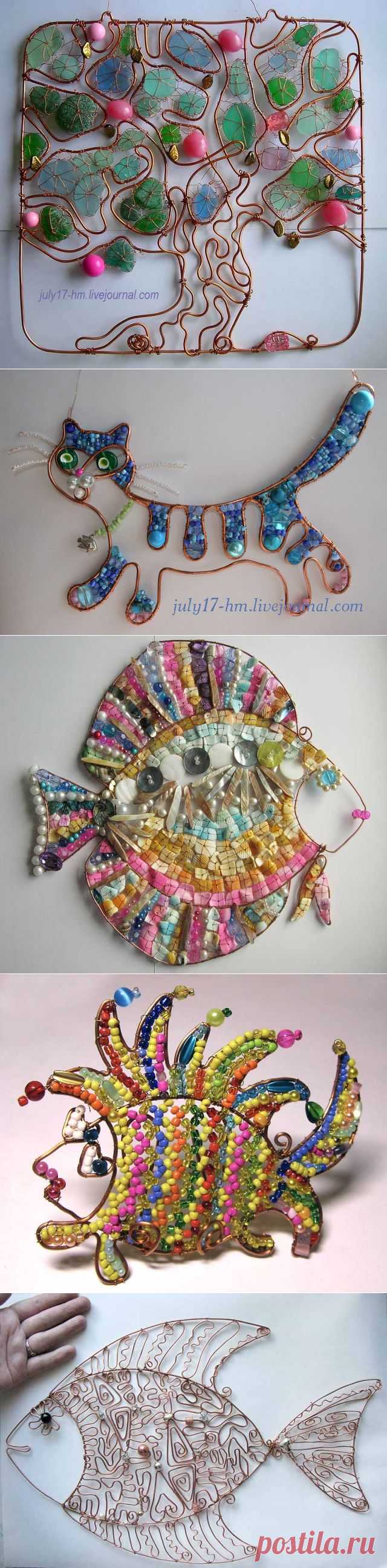 ПРОВОЛОЧНОЕ ТВОРЧЕСТВО + МАСТЕР-КЛАССЫ