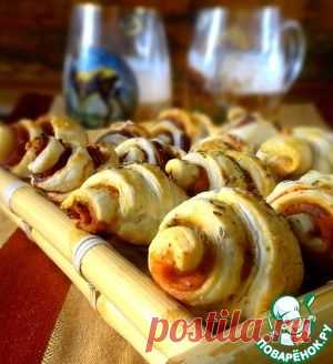 Закусочные рогалики к пиву - кулинарный рецепт
