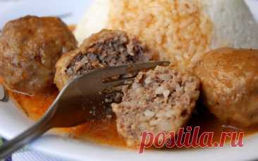 Тефтели в подливе — Домашняя кулинария