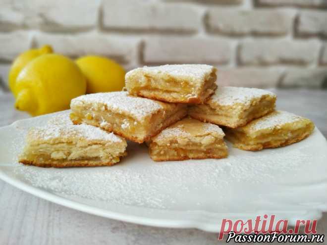 Вкуснейший трехслойный лимонник (Лимонный пирог)