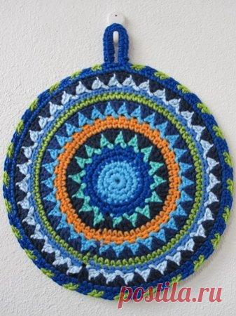 Мастерим прихватки крючком, схемы для начинающих прилагаются