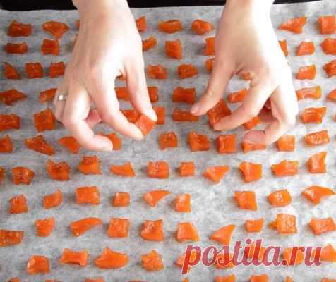 Как приготовить цукаты из тыквы — Домашняя кулинария