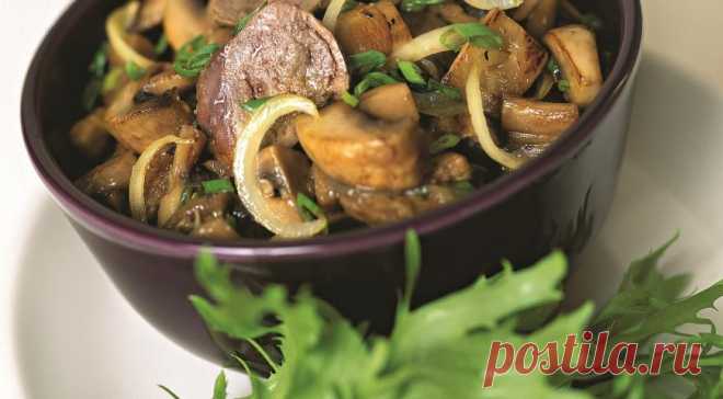 Куриная печень "Форрестер". Пошаговый рецепт с фото на Gastronom.ru