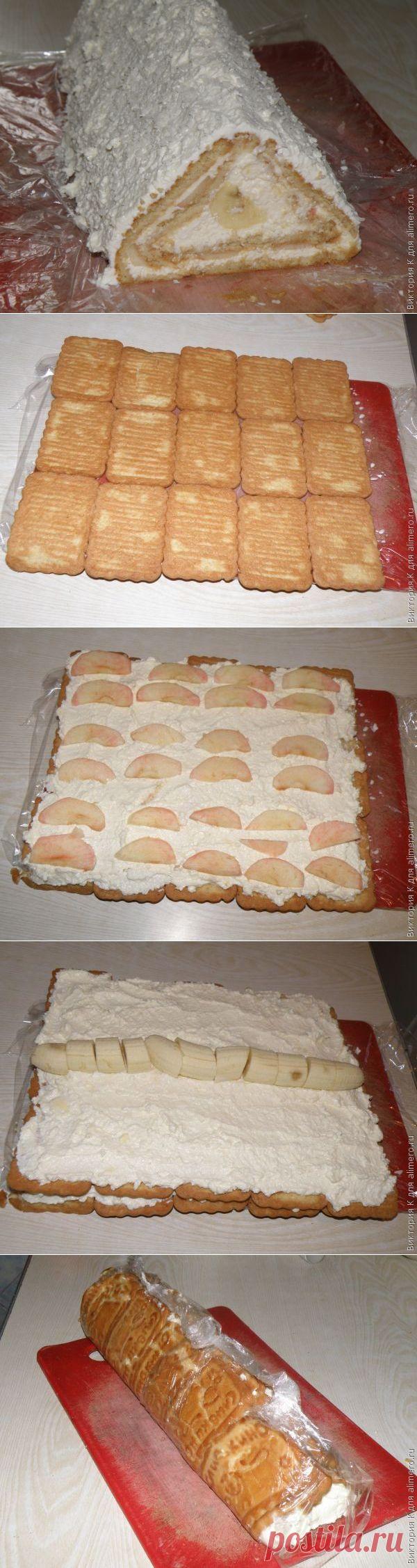 Творожный пирог без выпечки / Рецепты с фото