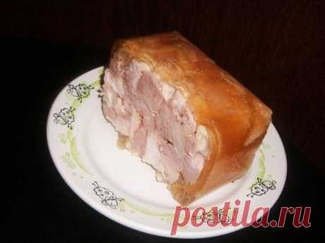 Мясо в пакете из под сока