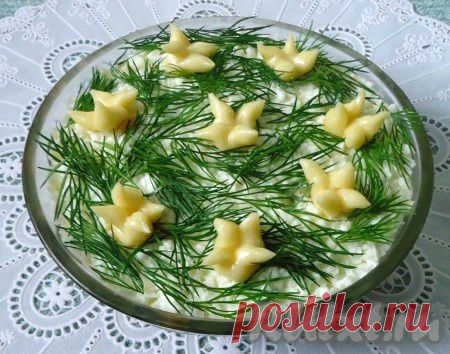 Салат «Подснежники» (рецепт с фото) | RUtxt.ru