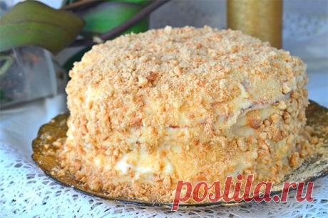 Классный торт «Пломбир» – и никакая духовка не нужна — Сад Заготовка