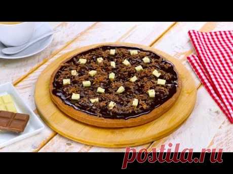 Шоколадная пицца - мечта сладкоежек!