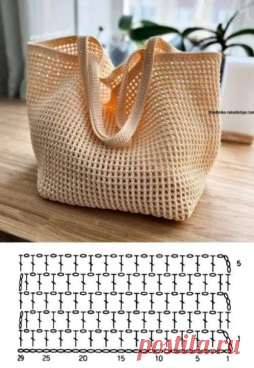 Простой узор для сумки