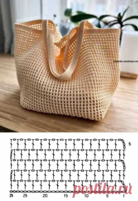 Простой узор для сумки