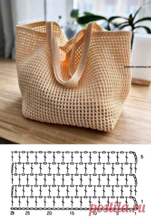 Простой узор для сумки