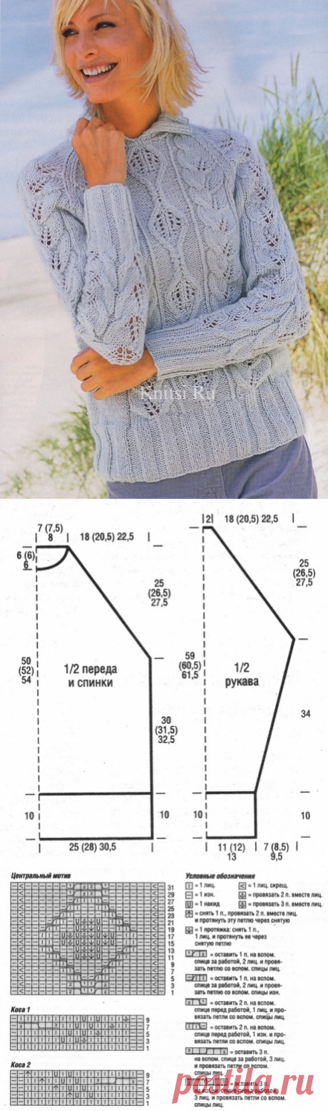 КОФТА -" ГОЛУБАЯ НЕЖНОСТЬ"