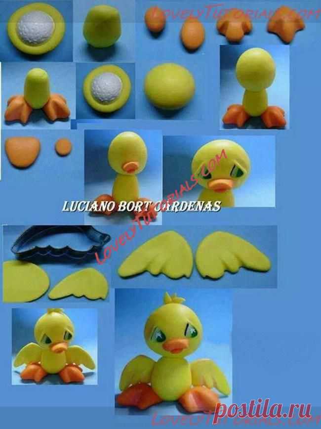 утенок - Страница 4 - Мастер-классы по украшению тортов Cake Decorating Tutorials (How To's) Tortas Paso a Paso