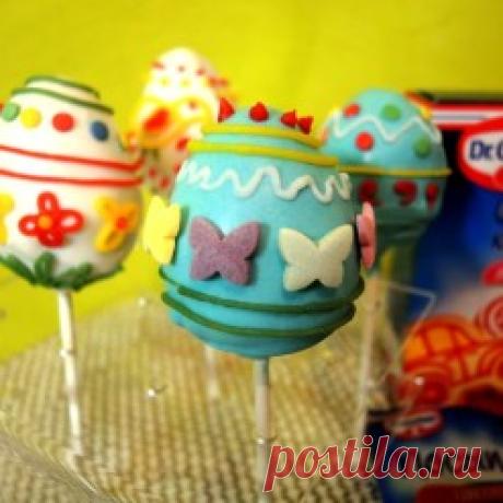 Академия кулинарного искусства Dr. Oetker / Рецепты / Пасхальные кейк попсы