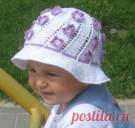 Панама для девочки