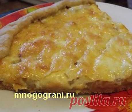 Сырно- луковый пирог