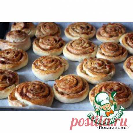 Булочки с корицей - кулинарный рецепт