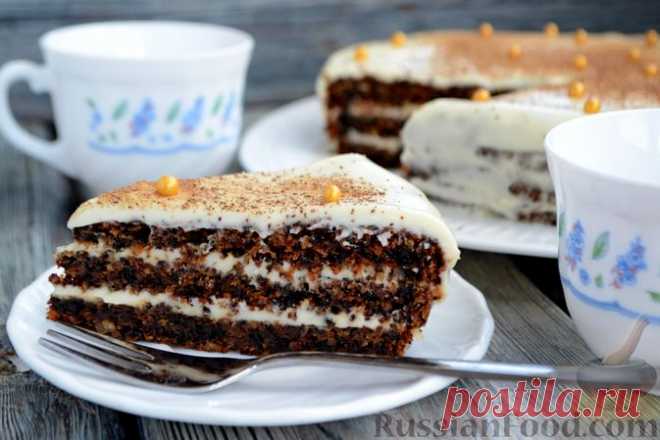 Рецепт: Швейцарский морковный торт на RussianFood.com