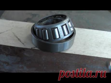 ПРОЩЕ НЕ ПРИДУМАЕШЬ. РЕЗЕЦ ИЗ ПОДШИПНИКА.