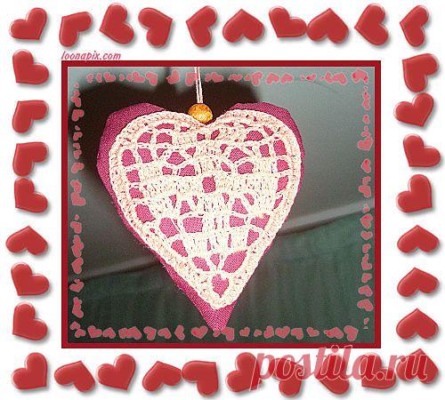 Сердечко к Дню влюбленных.