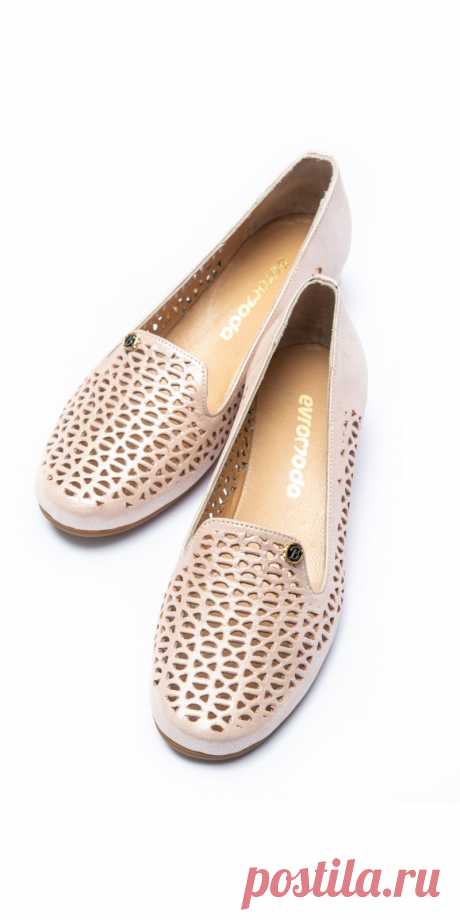 Туфли Evromoda 00070 Белые
