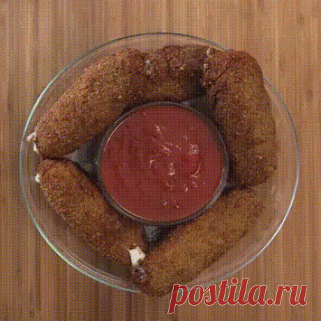 Пальчики из куриного фарша с сыром | Домохозяйка