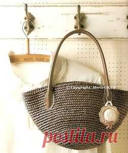 Вязание крючком - как создать восемь сумок из одной...