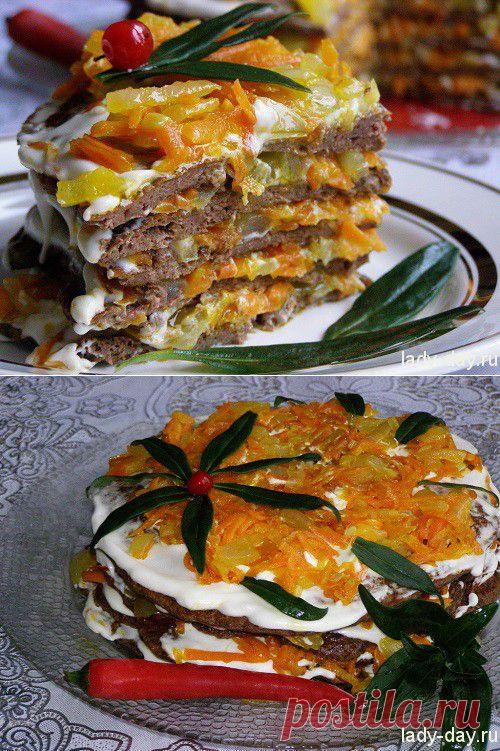 Как приготовить печеночный торт | Простые рецепты с фото