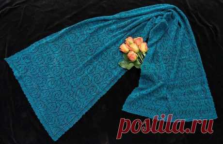 Палантин &quot;Море снов&quot;